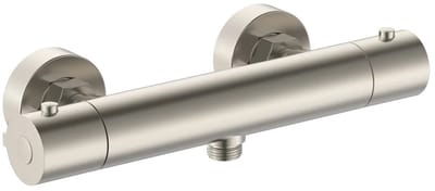DutchLine Thermostatische Douchekraan Geborsteld Staal