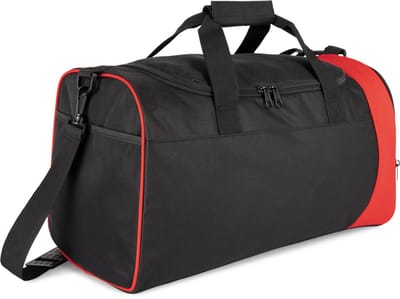 Tweekleurige Sporttas - Sporttas - Tweekleurig - Schouderriem - Sport - Rood