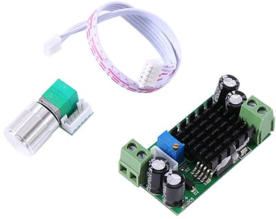 Dailygoods - Dailygoody - Motor Snelheidsregelaar - Ventilator Controller - 5V 12V 24V - 1A - Voor Diverse Toepassingen - Ideaal voor Hobbyprojecten - Betrouwbaar ...