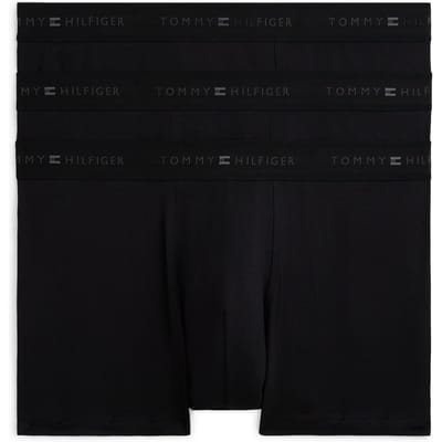 Tommy Hilfiger 3-pack Trunk Black/black/black Taglia: XL | Biancheria intima Outlet | Uomo | Nero