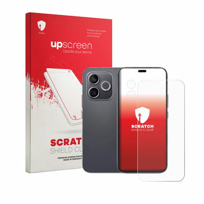 upscreen - Screenprotector voor Honor 600 Lite (Voor+Camera) - Folie Beschermfolie transparant