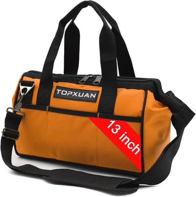 Waterdichte Gereedschapstas 33 cm - Oranje Organizer voor Hand- en Elektrisch Gereedschap