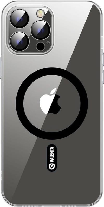 Valenta - Back Cover Glass - 9H - Camera bescherming - geschikt voor magnetische Apple accessoires - Transparant - iPhone 14 Pro