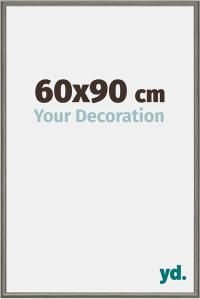 Your Decoration - Fotolijst 60x90 cm - Aluminium - Mercury Structuur - New York