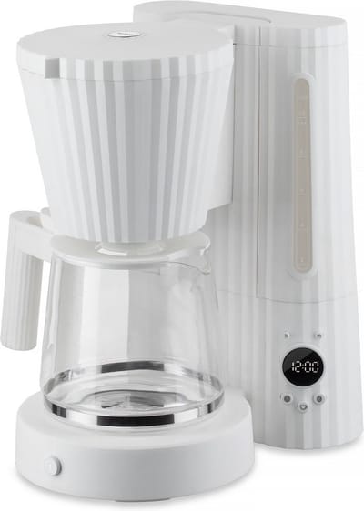 Alessi Plissé - Filter-Koffiezetapparaat - Wit