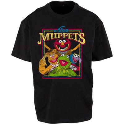 Die Muppets T-shirt - Vintage Group Shot - M tot 3XL - voor Mannen - zwart