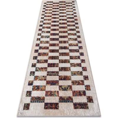 Kleden Rugsx ANDRE 43780 tapijt wasbaar Geometrisch antislip - 80x200 cm