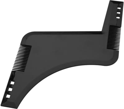 Dailygoods - Baard Styling Tool - Baardvormer - Perfecte Afwerking - Kunststof - Snor en Baard - Ideaal voor Mannen - 1 Stuk
