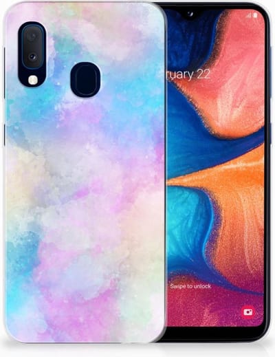 Hoesje maken Samsung Galaxy A20e Watercolor Light