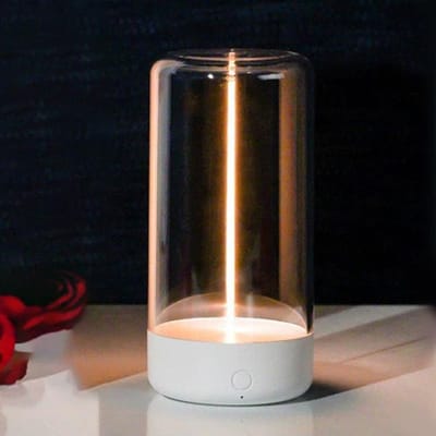 Draagbare bureaulamp met sfeerverlichting, magnetische gloeidraad, draadloze oplaadbare nachtlamp