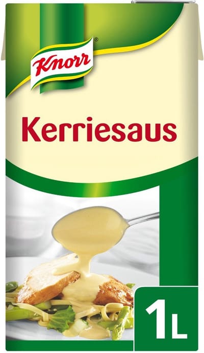 Knorr Garde d'Or Kerriesaus vloeibaar - Pak 1 liter
