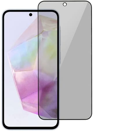 Coverup Screen Protector - Geschikt voor Samsung Galaxy A36 / A56 Screen Protector - Coverup Privacy Tempered Glass - Transparant