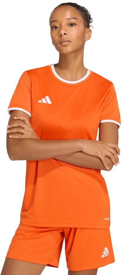 adidas T-shirt Dames Entrada 26 Jersey Oranje - Maat 2XL