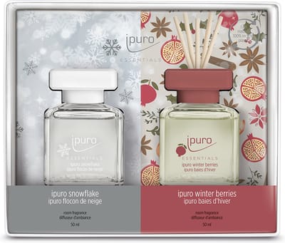 Ipuro Geurdiffuser Snowflake/Berries 2 x 50ml