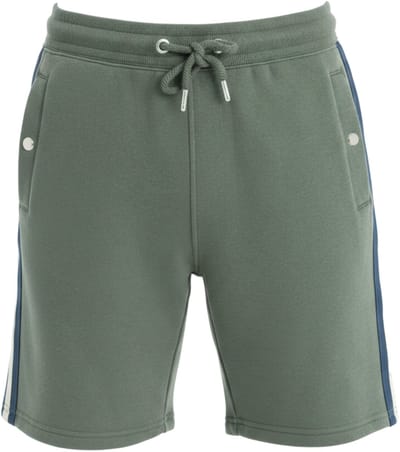 OMBRE Korte Broek - Regular Fit - Katoen - Gestreept Groen S