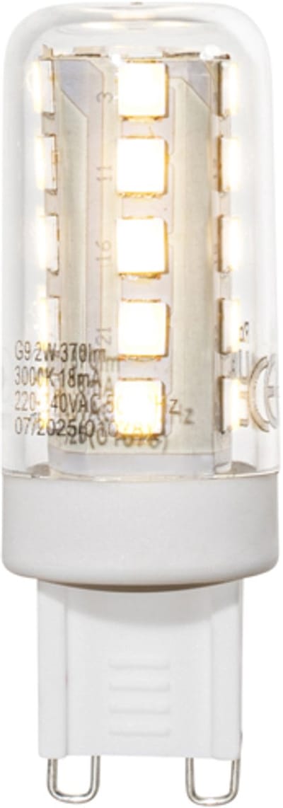 LUEDD G9 LED lamp helder 2W 370 lm 3000K