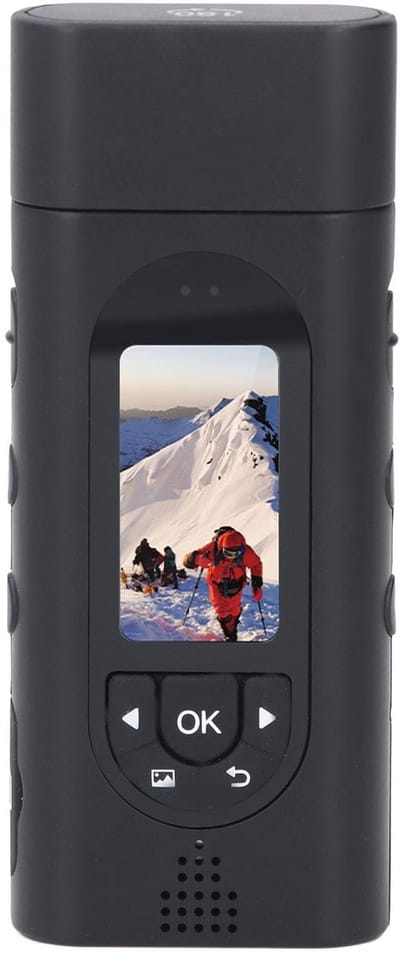 Allecto - Mini-bodycamera - 1080P - Draagbare Videorecorder met Nachtzicht - Compact formaat - Ondersteunt tot 256G - Perfect voor veiligheid en su...