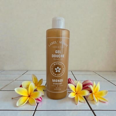 Label Monoï douche gel met Monoi geur