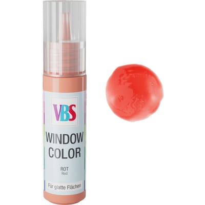VBS Window Color - Rood