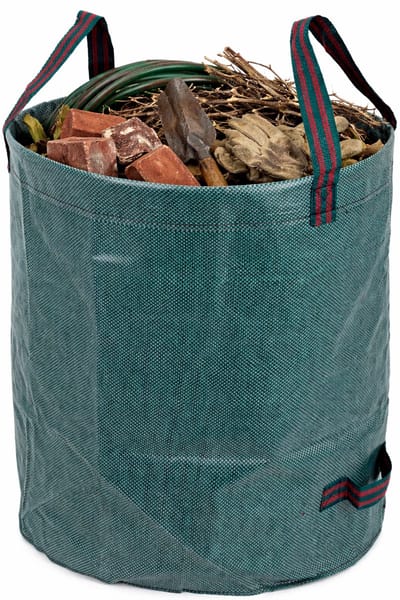 HEM Tuinafvalzak 125 Liter Opvouwbaar – Stevige Tuinzak Met 4 Handgrepen En Verstevigde Ring – Ideaal Voor Tuin, Erf En Compostbak