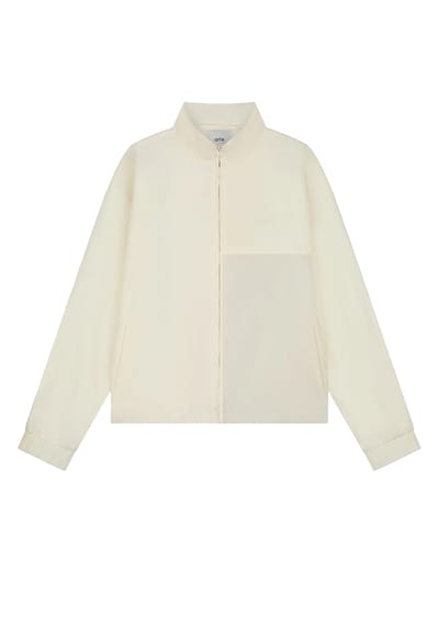 Mannen Jumpsuit Squared Track Jacket Cream