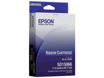 Epson S015066 inktlint zwart (origineel)