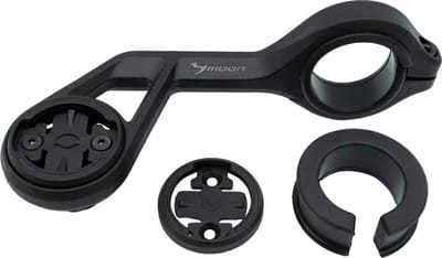 Fietscomputerhouder voor Garmin & Moon - Zwart