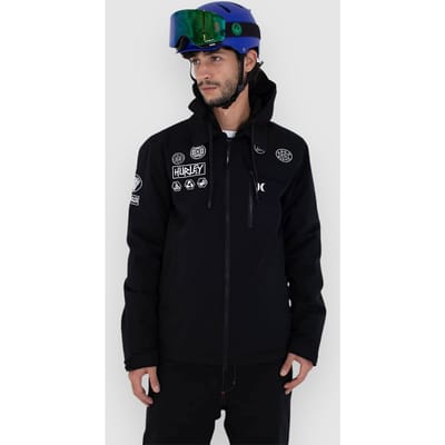 Hurley Patch Snow Jas zwart