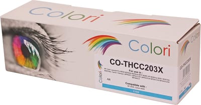 Colori huismerk toner cyan geschikt voor HP Laserjet Pro M254 M254dw M254nw MFP M280 M280nw M281 M281fdn M281fdw M 254 M 254dw M 254nw M 280 M 280nw M 281 M 281fdn M 281fdw HP 203A 203X CF541A CF541X