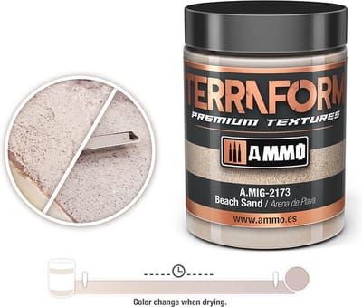 AMMO by Mig Jimenez Modelbouwdecoratie - MIG 2173 Beach Sand - Terraform - 100ml Effecten potje