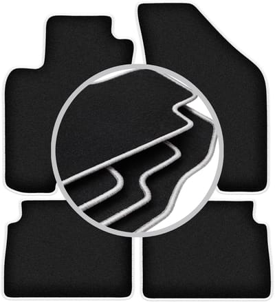 CARLUX-SILVER automatten voor: Chevrolet Lacetti hatchback, sedan (2003-2012)