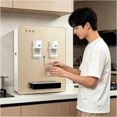 Waterdispenser - Waterkoeler Fontein - Direct Water Tappen - Warm Koud Water - 10x10x10 mm - One Color