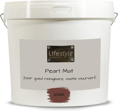 Lifestyle Pearl Mat - Extra reinigbare muurverf - 632BR - 10 liter