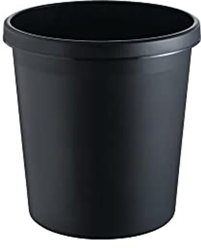 Helit trash can The German 18L 6 pcs. 6 Piece black