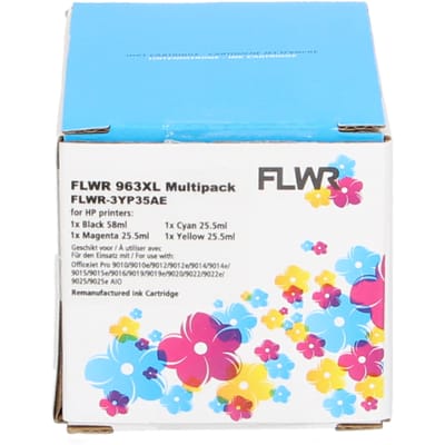 FLWR - Cartridges / HP 963XL multipack / zwart en kleur / Geschikt voor HP