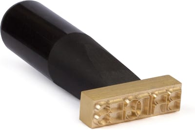 Messing stempel | 10x50mm