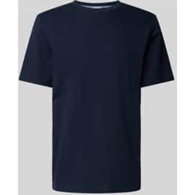 Tom Tailor - Piqué T-shirt met stretch - Maat XXL - sky captain blue