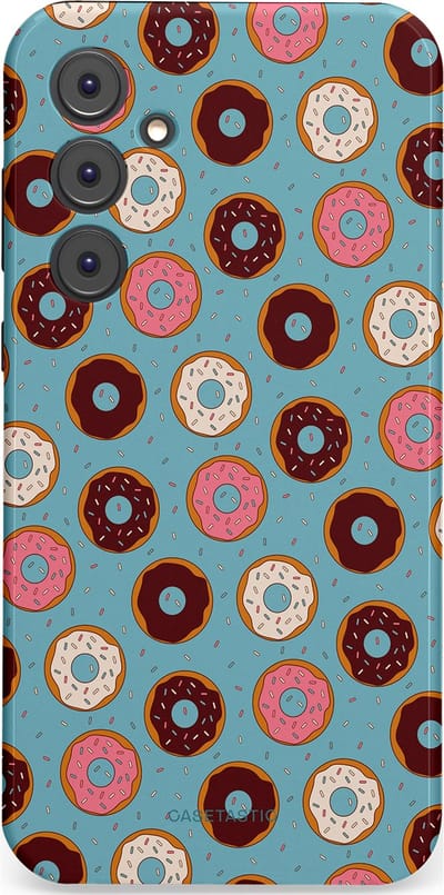 Casetastic Hoesje Geschikt voor Samsung A35 - Stijlvolle Beschermende Duo-layer Case - Donut Dromen