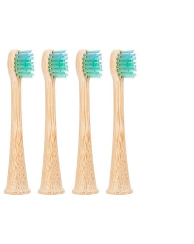 4 Duurzame Bamboe Sonicare Kinder Opzetborstels
