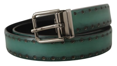 Leren Riem Teal