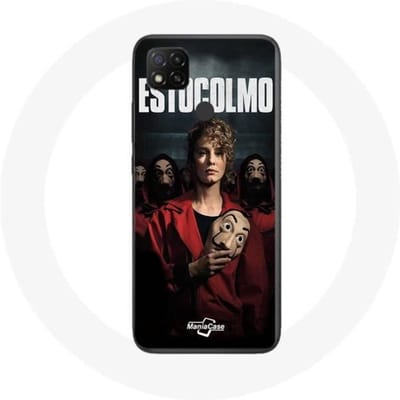 Xiaomi Redmi 9C hoesje La Casa De Papel Estocolmo