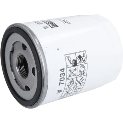 MANN-FILTER Oliefilter W 7034 voor Ford Transit 2014 Transit Custom Tourneo Custom 2012-2026 2.0 EcoBlue TDCi mHEV | VW Transporter T7 | OEM GK2Q-6714-AA | 2007929 | 0XV115351