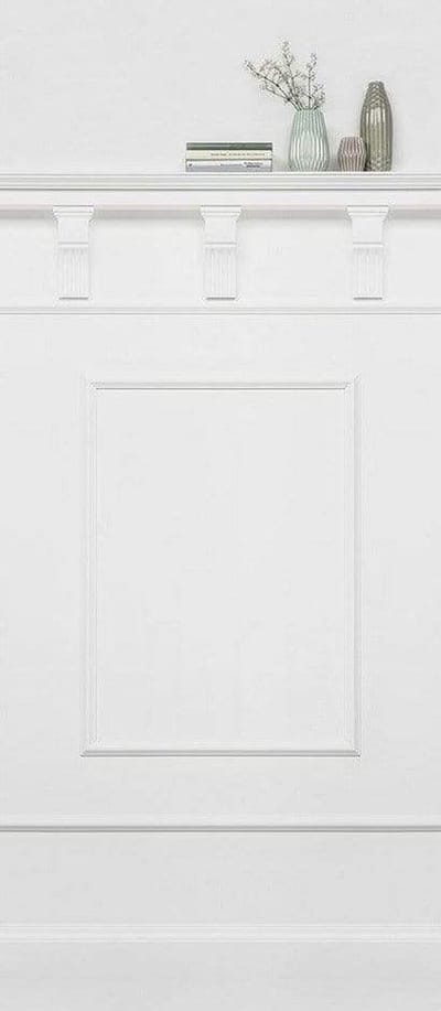 Fotobehang - Panel Flower 100x250cm - Vliesbehang