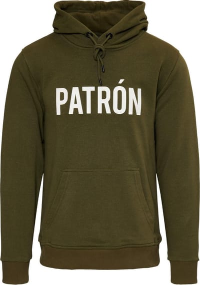 Patrón Wear - Green Brand Hoodie - Heren - Hoodie- Maat: XS
