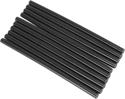 Dailygoods - Kleurrijke Lijm Sticks Set - Hoge Viscositeit - DIY Reparatietools - 10 stuks - Zwart - Perfect voor 20W Lijmpistool