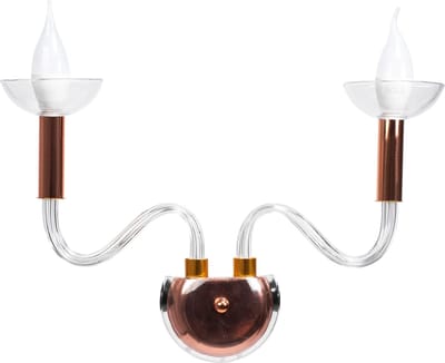 TooLight Wandlamp - 2 Lichtpunten - Rosé Goud - Elegant Design - E14 Fitting