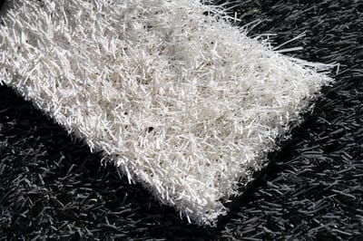 Wit Kunstgras 2 x 23 meter - 25mm ✅ Nederlandse Productie ✅ Waterdoorlatend | Tuin | Kind | Dier
