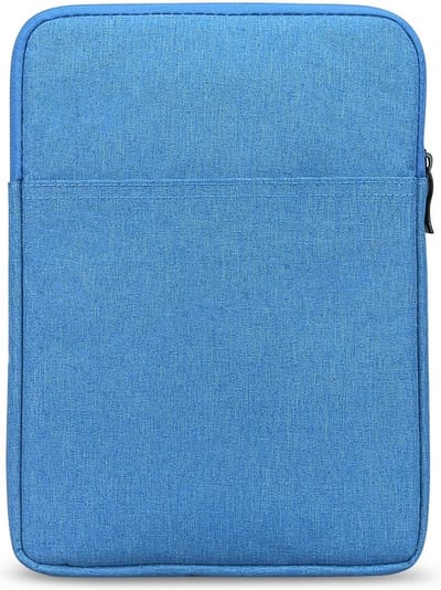 DrPhone S02 7-8 inch E-Reader Soft Sleeve Beschermhoes - Draagtas hoes - Tablet hoes - Cover - Geschikt voor o.a Geschikt voor Tablet/ E-Reader - Blauw