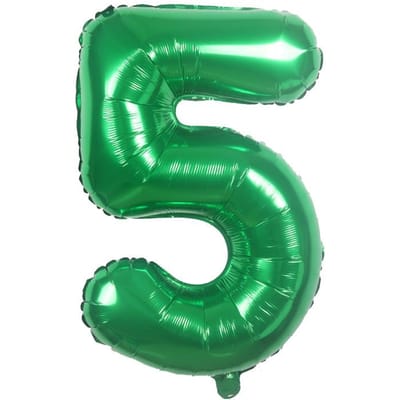 32 Inch Groen Grote Cijfers Ballonnen 0 1 2 3 4 5 6 7 8 9 Kinderen Verjaardagsbal Cijfer Huwelijksjubileum Ballon Cadeau 32inch