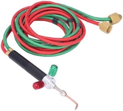 Allecto - Mini Gas Torch - Koper Snijden - 1700 Graden - Roodbruin